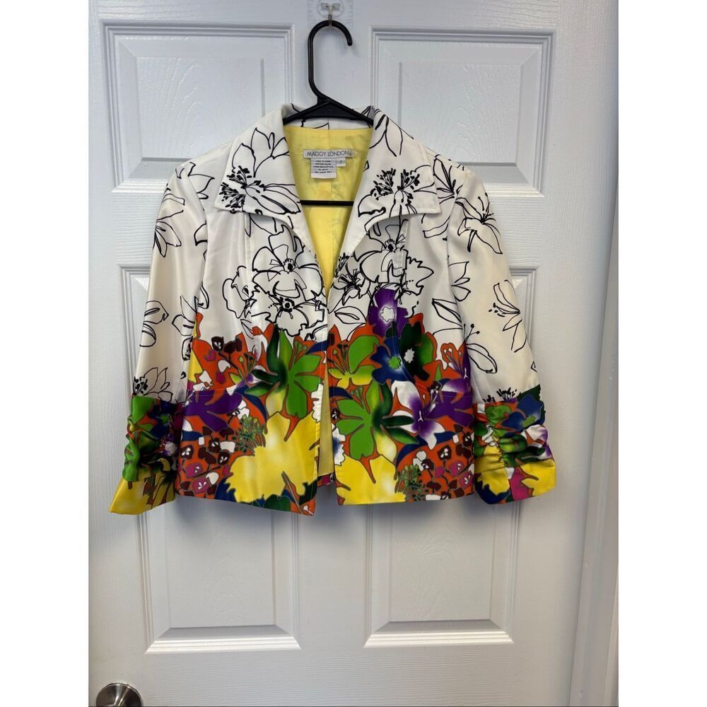 Floral Patterned Blazer